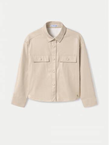 Mayoral Сорочка 7194 Бежевий Regular Fit Mayoral Сорочка 7194 Бежевий Regular Fit