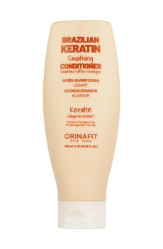 Разглаживающий кондиционер для волос Orinafit Brazilian Keratin Smoothing Conditioner, 280 мл