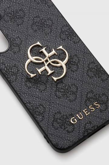 Чехол на телефон Guess A55 A556 цвет чёрный GUHCSA554GMGGR Чехол на телефон Guess A55 A556 цвет чёрный GUHCSA554GMGGR