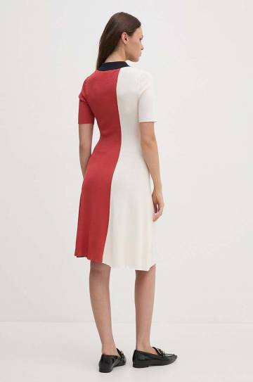 Платье Tommy Hilfiger midi расклешённое WW0WW42712 Платье Tommy Hilfiger midi расклешённое WW0WW42712