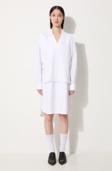 Хлопковое платье Kenzo Oxford Knee Shirting Dress