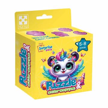 Пазлы Vladi Toys Панда-единорог, с сюрпризом и сквишем, 22*23 см, от 5 лет, 180 деталей (VT8030-09) Пазлы Vladi Toys Панда-единорог, с сюрпризом и сквишем, 22*23 см, от 5 лет, 180 деталей (VT8030-09)