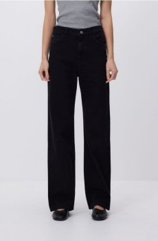 Reserved - Джинси широкого крою - чорний - 125IL-99J