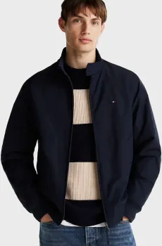 Мужская темно-синяя куртка HARRINGTON JACKET Синий XL Tommy Hilfiger MW0MW37647