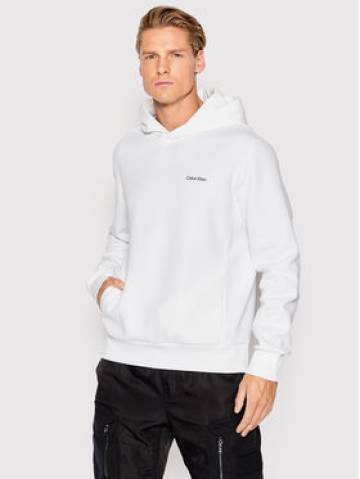 Calvin Klein Світшот Micro Logo K10K109927 Білий Regular Fit Calvin Klein Світшот Micro Logo K10K109927 Білий Regular Fit