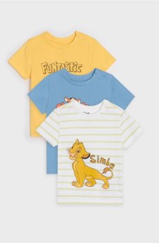 Бавовняні футболки з принтом Disney 3 pack - other
