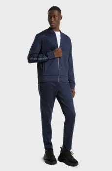 Мужская темно-синяя спортивная кофта EMPIRE LOGO Синий S Michael Kors CR451PKA9Q