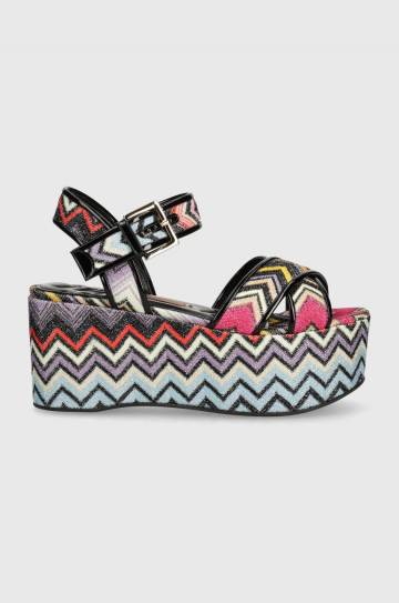 Сандалии Missoni Julia Wedge M38_023 Сандалии Missoni Julia Wedge M38_023