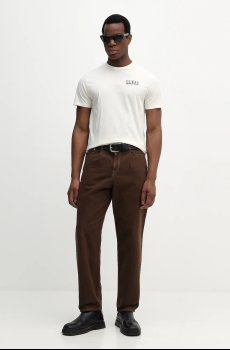 Хлопковая футболка Guess