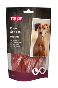 Лакомство для собак Trixie Ducky Stripes с уткой, 100 г