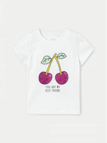 NAME IT Футболка Vibeke 13228146 Білий Regular Fit