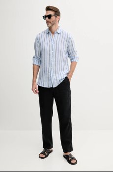 Льняная рубашка United Colors of Benetton