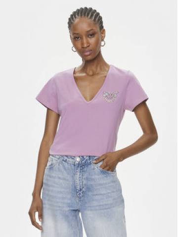Pinko Футболка Turbato 100372 A1R7 Рожевий Regular Fit Pinko Футболка Turbato 100372 A1R7 Рожевий Regular Fit