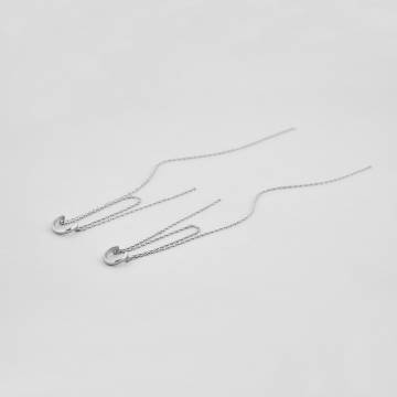 Серебряные серьги Minimal 458/р Серебряные серьги Minimal 458/р
