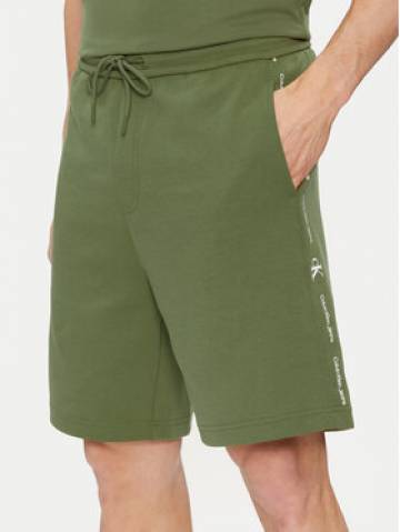 Calvin Klein Jeans Спортивні шорти Logo Repeat J30J325129 Зелений Regular Fit Calvin Klein Jeans Спортивні шорти Logo Repeat J30J325129 Зелений Regular Fit