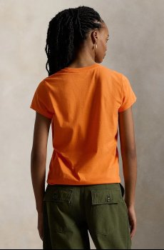 Хлопковая футболка Polo Ralph Lauren