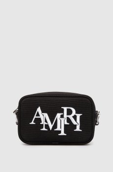 Черная сумка Staggered с вышивкой логотипа