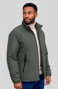 Мужская куртка-ветровка цвета хаки SB-25251-khaki-zahsnij