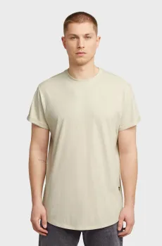 Мужская бежевая футболка Lash Бежевый XXL G-Star RAW D16396,B353