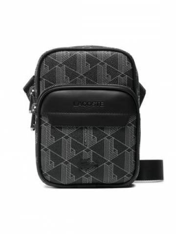 Lacoste Плоска сумка S Crossover Bag NH4409LX Чорний Lacoste Плоска сумка S Crossover Bag NH4409LX Чорний