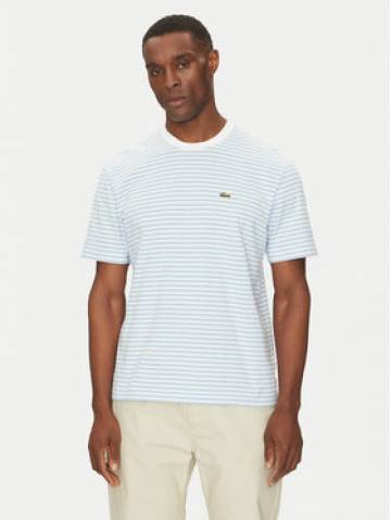 Lacoste Футболка TH9749 Блакитний Regular Fit Lacoste Футболка TH9749 Блакитний Regular Fit