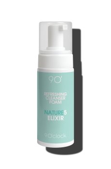 Очищувальна пінка для нормальної шкіри 9 O’clock. NATURE REFRESHING FOAM, 5 ELIXIR OILS, 150мл