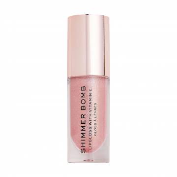 Блеск для губ Makeup Revolution Shimmer Bomb Lipgloss, Glimmer, 4.5 мл Блеск для губ Makeup Revolution Shimmer Bomb Lipgloss, Glimmer, 4.5 мл