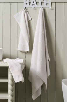 Бавовняний рушник - білий