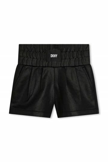 Детские шорты Dkny цвет чёрный однотонные