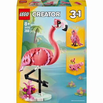 Конструктор LEGO Creator Дикі тварини: рожевий фламінго (31170) Конструктор LEGO Creator Дикі тварини: рожевий фламінго (31170)