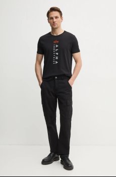 Хлопковые брюки Alpha Industries Agent Pant