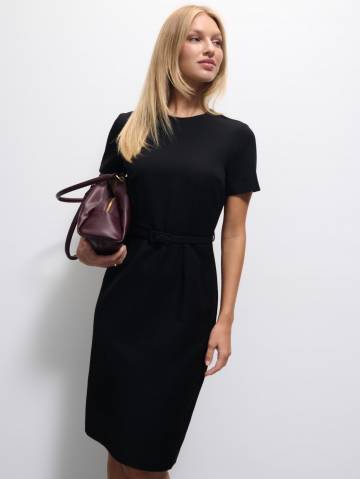 Mohito - Сукня міні з поясом - чорний - 36