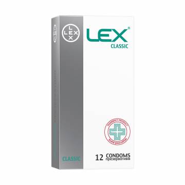 Презервативи LEX Classic, 12 шт Презервативи LEX Classic, 12 шт