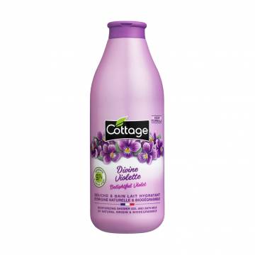 Гель для душа и молочко для ванны 2 в 1 Cottage Shower Gel and Bath Milk, Delightful Violet, 750 мл Гель для душа и молочко для ванны 2 в 1 Cottage Shower Gel and Bath Milk, Delightful Violet, 750 мл
