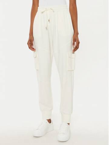 Liu Jo Спортивні штани TA5043 JS182 Écru Regular Fit Liu Jo Спортивні штани TA5043 JS182 Écru Regular Fit