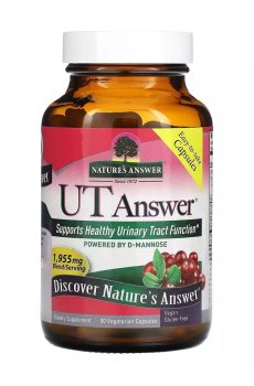 Поддержка  мочевыводящих путей Natures Answer UT Answer, 90 вегетарианских капсул