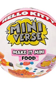 Игровой набор-сюрприз Miniverse серии Sanrio S1 Создай вкусняшки в стиле Хеллоу Китти, от 8 лет (515722)