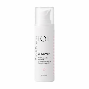 Сыворотка для лица Geek & Gorgeous A-Game 10 0,1% Retinal Serum с ретиналем 0,1%, 30 мл Сыворотка для лица Geek & Gorgeous A-Game 10 0,1% Retinal Serum с ретиналем 0,1%, 30 мл