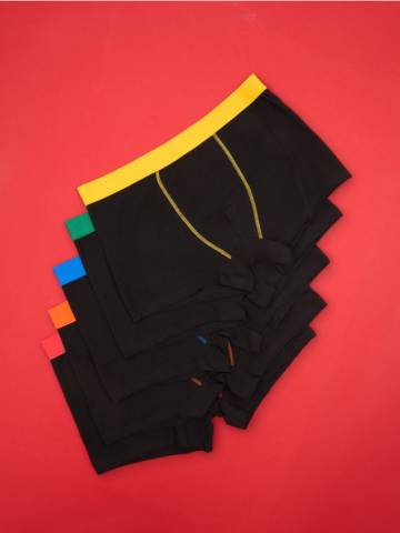 Боксери, 5 пар - різнобарвний