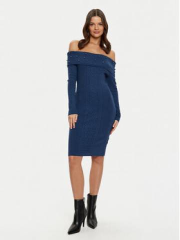 Guess Трикотажна сукня W5RK0G Z2YJ2 Cиній Bodycon Fit Guess Трикотажна сукня W5RK0G Z2YJ2 Cиній Bodycon Fit