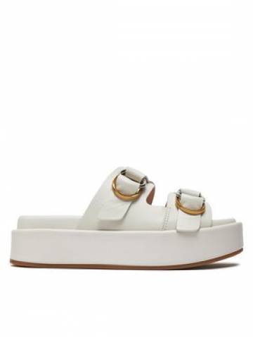 Pinko Шльопанці Flores 01 SD0057 P001 Écru Pinko Шльопанці Flores 01 SD0057 P001 Écru