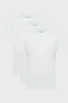 Мужская белая футболка (3 шт) S/S CREW NECK Белый M Calvin Klein LV00NB4185