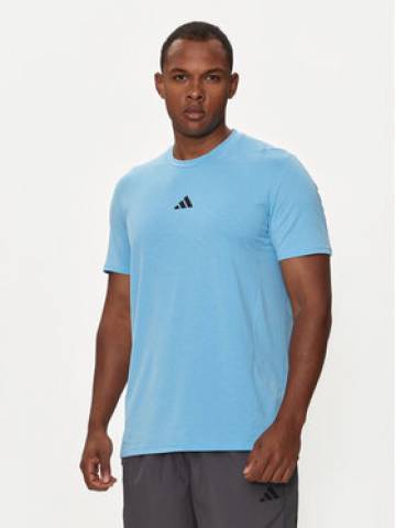 adidas Технічна футболка Designed for Training IS3830 Блакитний Slim Fit adidas Технічна футболка Designed for Training IS3830 Блакитний Slim Fit