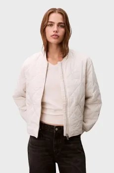 Женский белый бомбер LIGHTWEIGHT QUILTED BOMBER JACKE Белый XS Calvin Klein Jeans LV147E514G