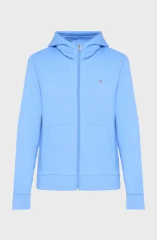 Женское голубое худи SHIELD Голубой M Gant 4201522