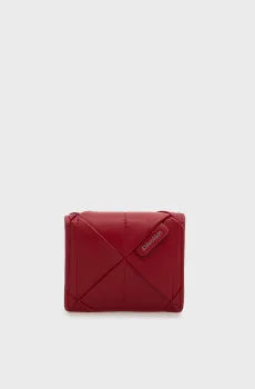 Женский красный кошелек WOVEN FLAP Красный ONESIZE Calvin Klein LV04F1170G