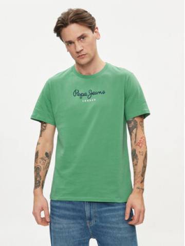 Pepe Jeans Футболка Eggo N PM508208 Зелений Regular Fit Pepe Jeans Футболка Eggo N PM508208 Зелений Regular Fit