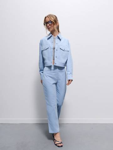 Mohito - Вельветові штани - синій - 923GX-05X