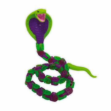 Фігурка Klixx Creaturez Fidget Кобра фіолетово-зелена (KX130_A) Фігурка Klixx Creaturez Fidget Кобра фіолетово-зелена (KX130_A)