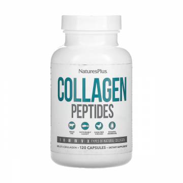 Коллагеновые пептиды NaturesPlus Collagen Peptides, 120 капсул Коллагеновые пептиды NaturesPlus Collagen Peptides, 120 капсул